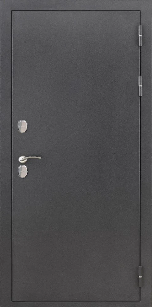 Входная дверь ДвериПРО Термо серебро ФЛЗ -1 Белый матовый DPRO228008 внешняя сторона