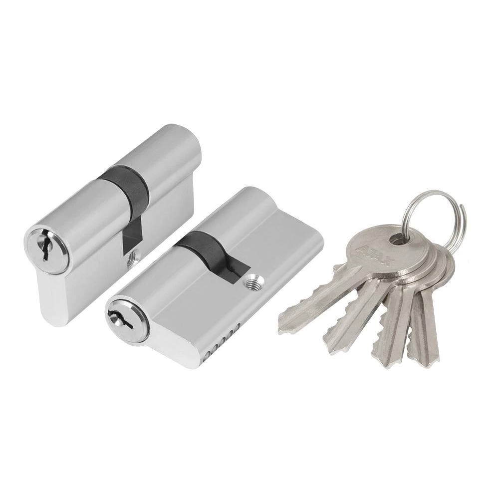 Фото Цилиндровый механизм (AX100/60) AX1000Key60 (25+10+25)/HD CP хром 4Key