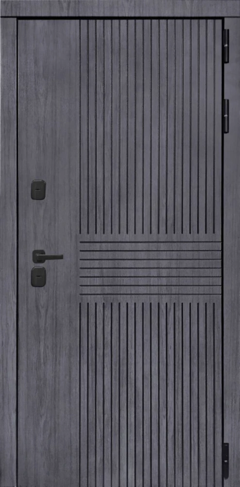 Входная дверь ДвериПРО Берген ФЛЗ-603 Бетон снежный DPRO204784 внешняя сторона